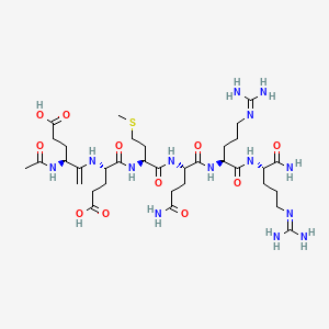 Argireline two-dimensional chemical structure from PubChem