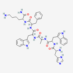 GHRP-6 two-dimensional chemical structure from PubChem