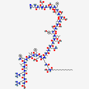 Liraglutide two-dimensional chemical structure from PubChem