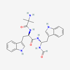 Macimorelin two-dimensional chemical structure from PubChem