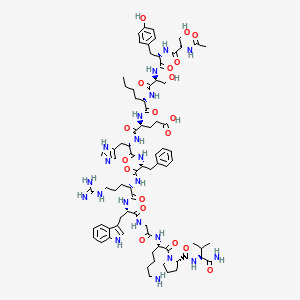 Melanotan I two-dimensional chemical structure from PubChem