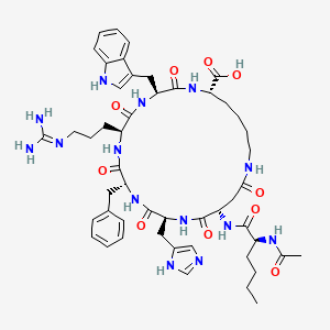 PT-141 two-dimensional chemical structure from PubChem
