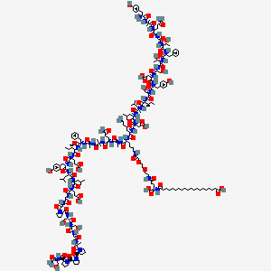 Retatrutide two-dimensional chemical structure from PubChem