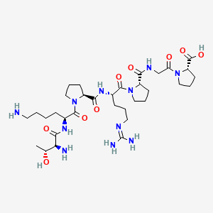 Selank two-dimensional chemical structure from PubChem