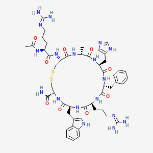 Setmelanotide two-dimensional chemical structure from PubChem