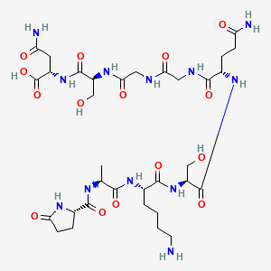 Thymalin two-dimensional chemical structure from PubChem