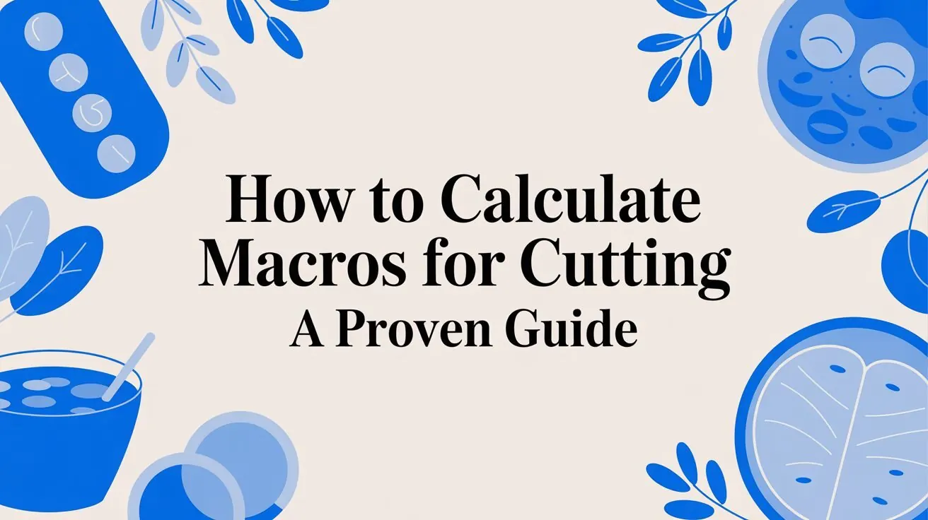 How to Calculate Macros for Cutting A Proven Guide