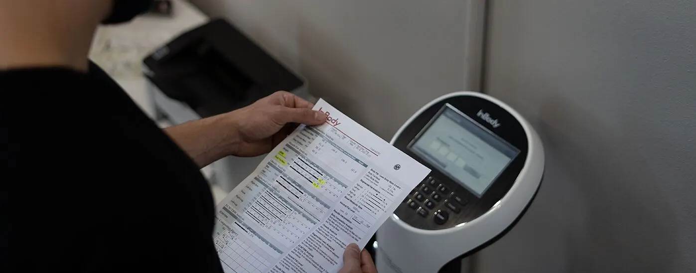 What Not to do Before your Inbody Scan