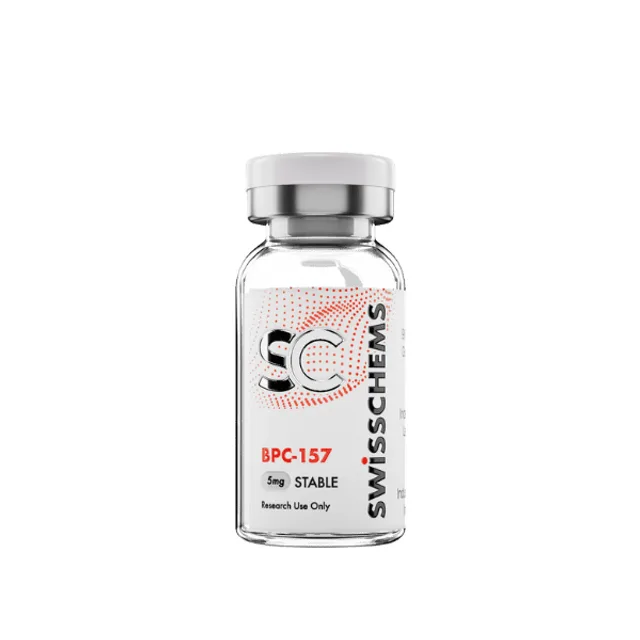 Swiss Chems BPC-157 5 mg (arginine salt) peptide vial