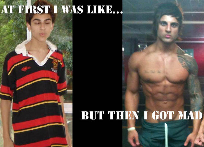 zyzz before and after