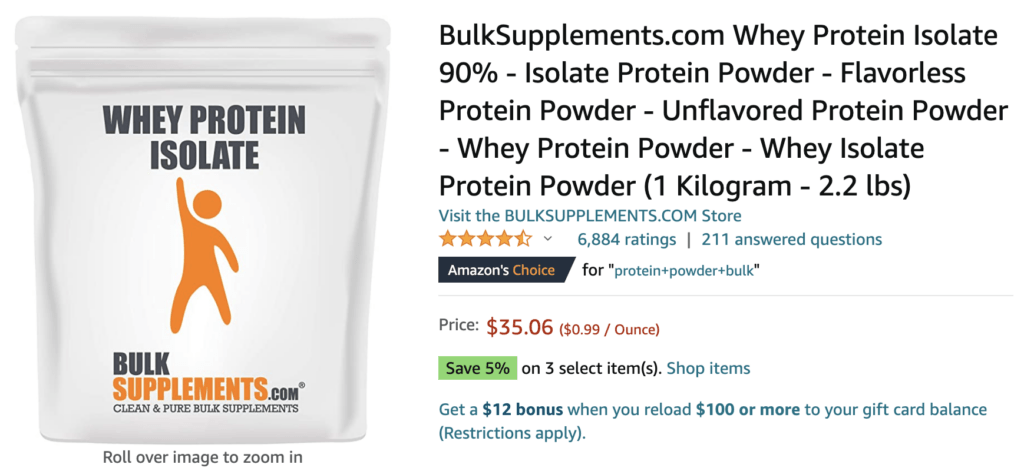 bulksupplements-protein-supplement