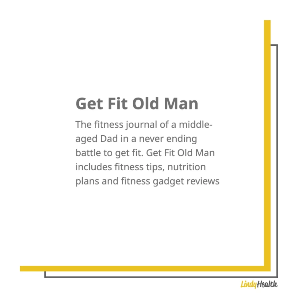 get fit old man